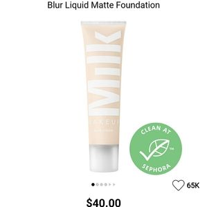BNIB Milk Makeup blur liquid matte foundation-Fair